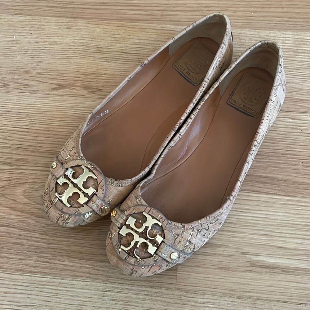 Tory Burch Cork Ballet Flats